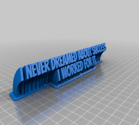 Quote 3D model