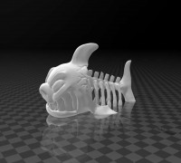 Angry Fish 3D model
