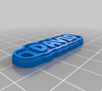 LLAVERO DAVID 3D model