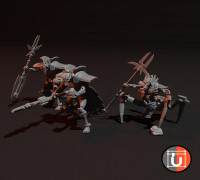 Space Zombies - Bosses!  3D model