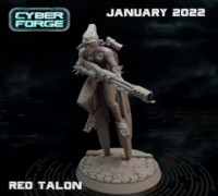 Cyber Forge Raw Power Red Talon 3D model