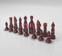 Chess - Classic Set 3D model