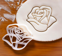 Rose cookie cutter 3D model