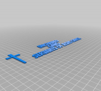 Unchained ver2 text caps 3D model