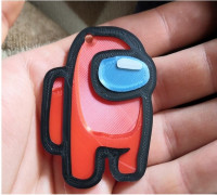 Among_us (keychain) 3D model