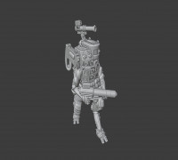 Lancer RPG Player Mech - Lee-Bot 3D model