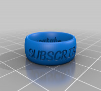 subscribe to technoblade 3D model