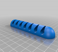 My Customized Cable Holder / Manager 3D model