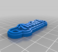 KeyRing Andre 3D model