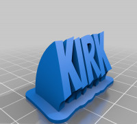 KIRK 3D model