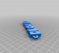 DinoNerd Keyring 3D model