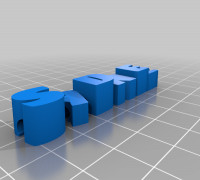 My Customized iPhone Cable Name Clip - 3D model