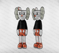 Kaws CupHead 3D model