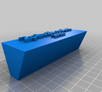 Zpevak 3D model