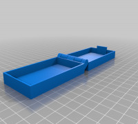 pin case with latch 3D model