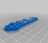 KeyRing João Maria 3D model