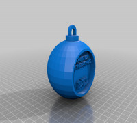 ROUND ORNAMENT 2022 3D model