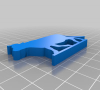 Cow Skinny Mini 3D model