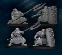 4x Cript Guard 3D model