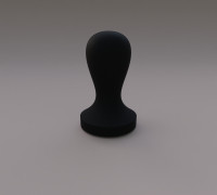 Espresso Tamper 51mm 3D model