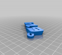LLAVERO ESCUELA 3D model