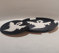 Halloween Coaster Set 3D model