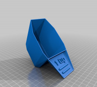 My Customized Measuring Cup/Scoop 3D model