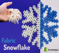Fabric Snowflake 3D model