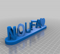 U 3D model