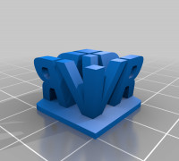My Customized Stereo Text 3D model