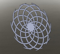 SPOOL COVER SPINNER 3D model