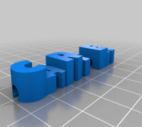 My Customized iPhone Cable Name Clip - 3D model