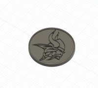 Minnesota Vikings Coaster! 3D model