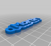 Martin Keychain 3D model