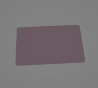 credit card 3D model