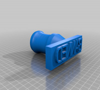 banned stamp 3D model