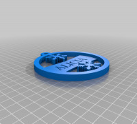 My Customized Custom Ornament Medallion Snowflake 2 3D model