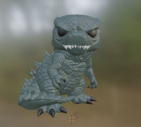 Godzilla 3D model
