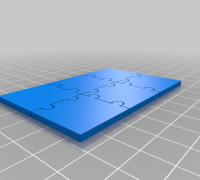 My Customized Puzzle generator 3D model