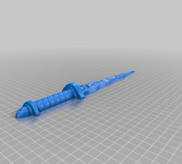My Customized Dark One Dagger_Carmen_m 3D model