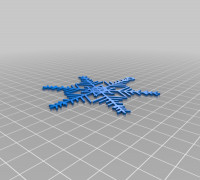 My Customized The Snowflake Machine 3D model