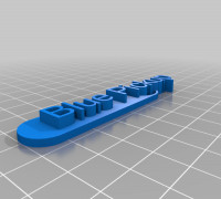 Blue Pickup 3D model