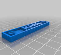 My Customized Name Plate 3D model