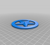 My Customized Star Badge 3D model