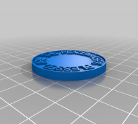 My Customized Coin (Chip) 3D model