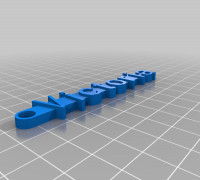 Victoria Keychain 3D model