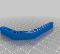 My Customized LegoTechnic: Double Angular Beam 5x9 3D model