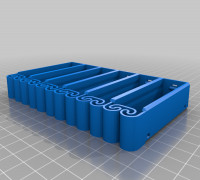 My Customized Flexing Battery Holders - 3D model