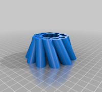 My Customized Hyperboloid pen holder1 3D model