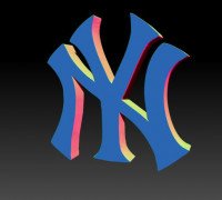New York Logo 3D model